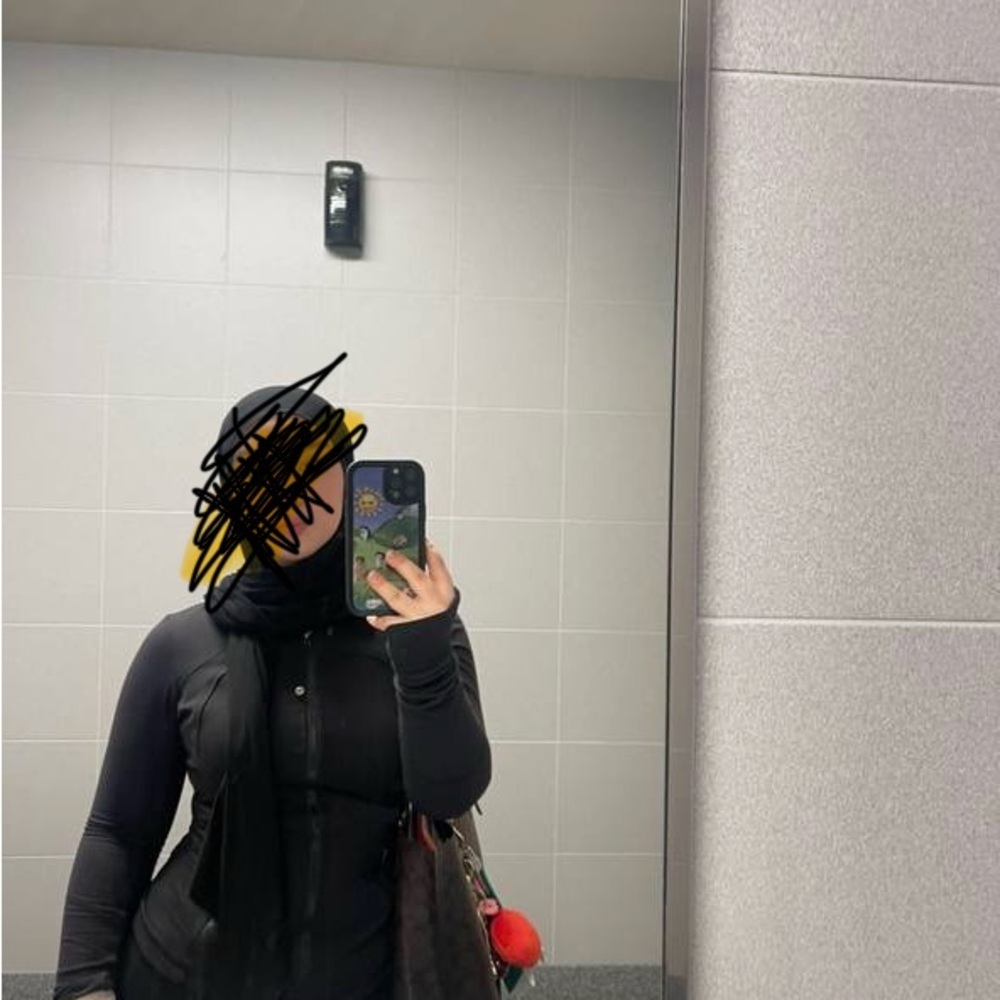 Lululemon Black Active Zip-Up Hoodie Jacket Define